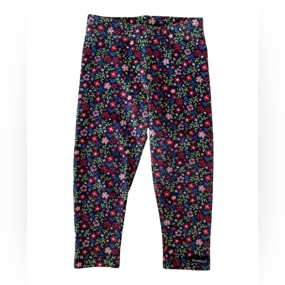 Healthtex Leggings Logo Floral Multicolor Toddler Girls Size 2T - Picture 1 of 8